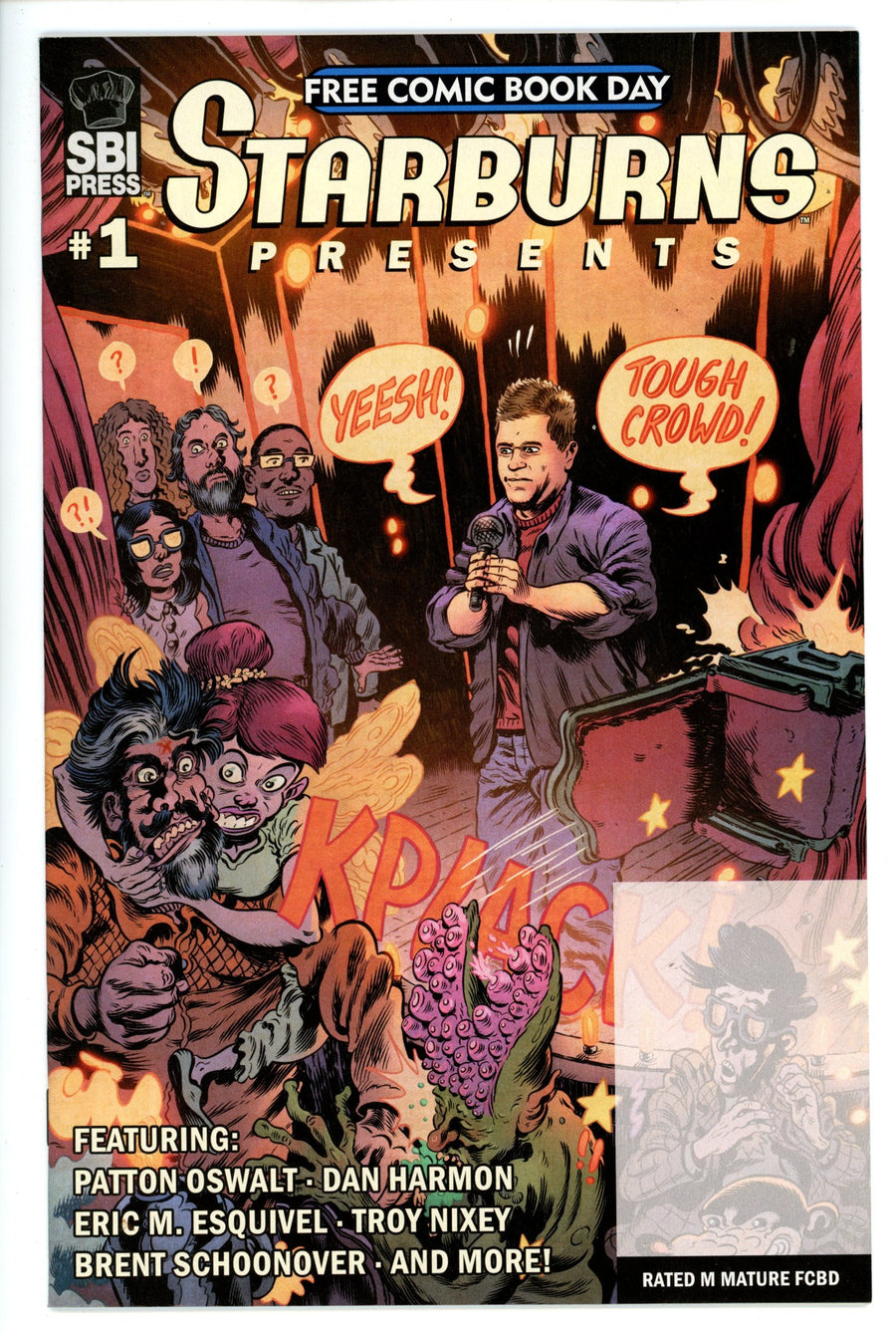 Starburns Presents FCBD-Starburns Industires Press-CaptCan Comics Inc