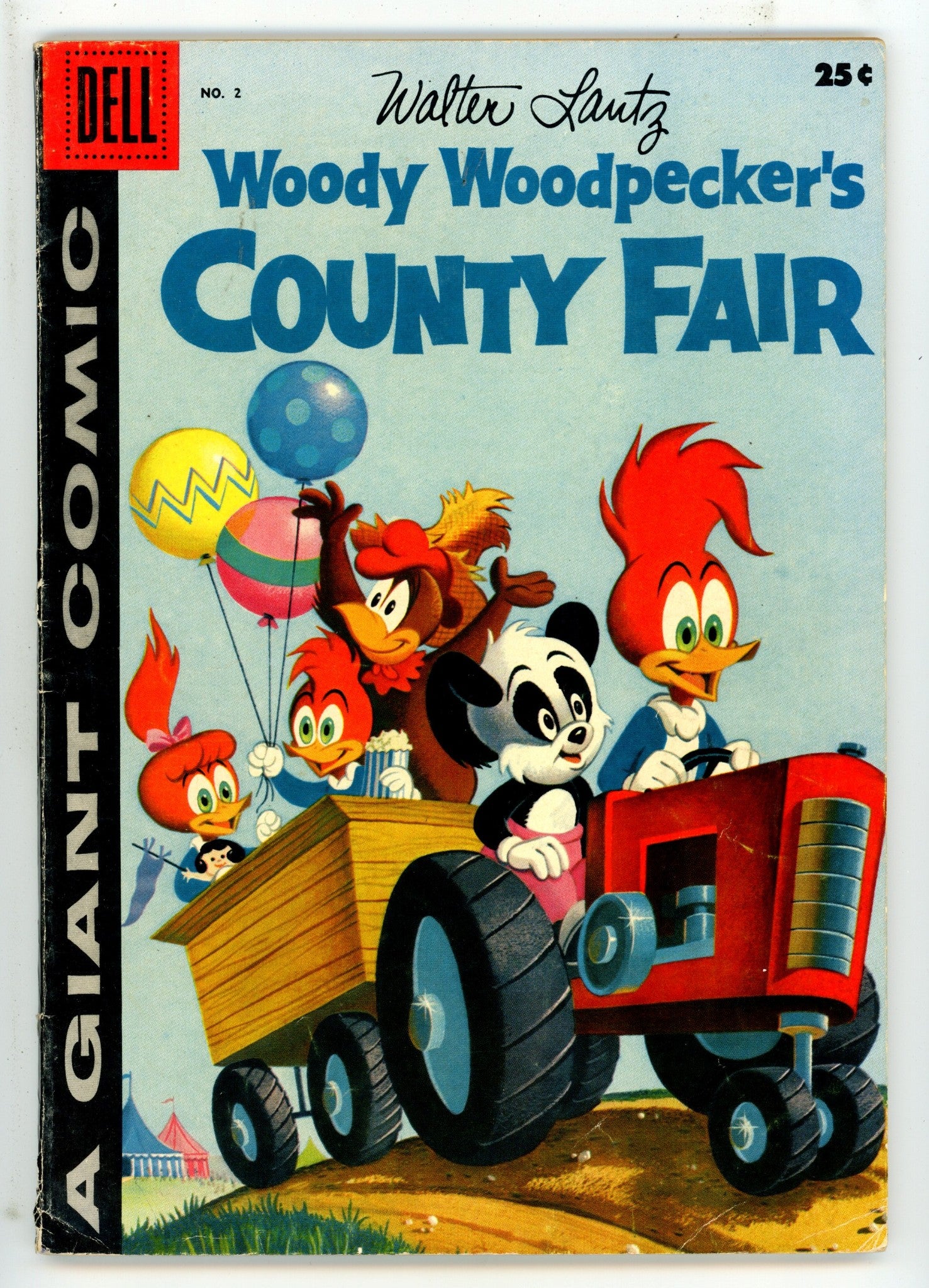Walter Lantz Woody Woodpecker's County Fair 2 VG+ (1958)