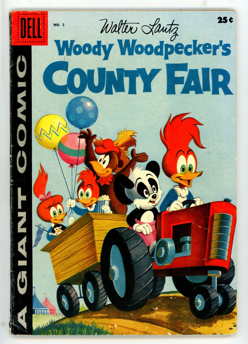 Walter Lantz Woody Woodpecker's County Fair 2 VG+ (1958)