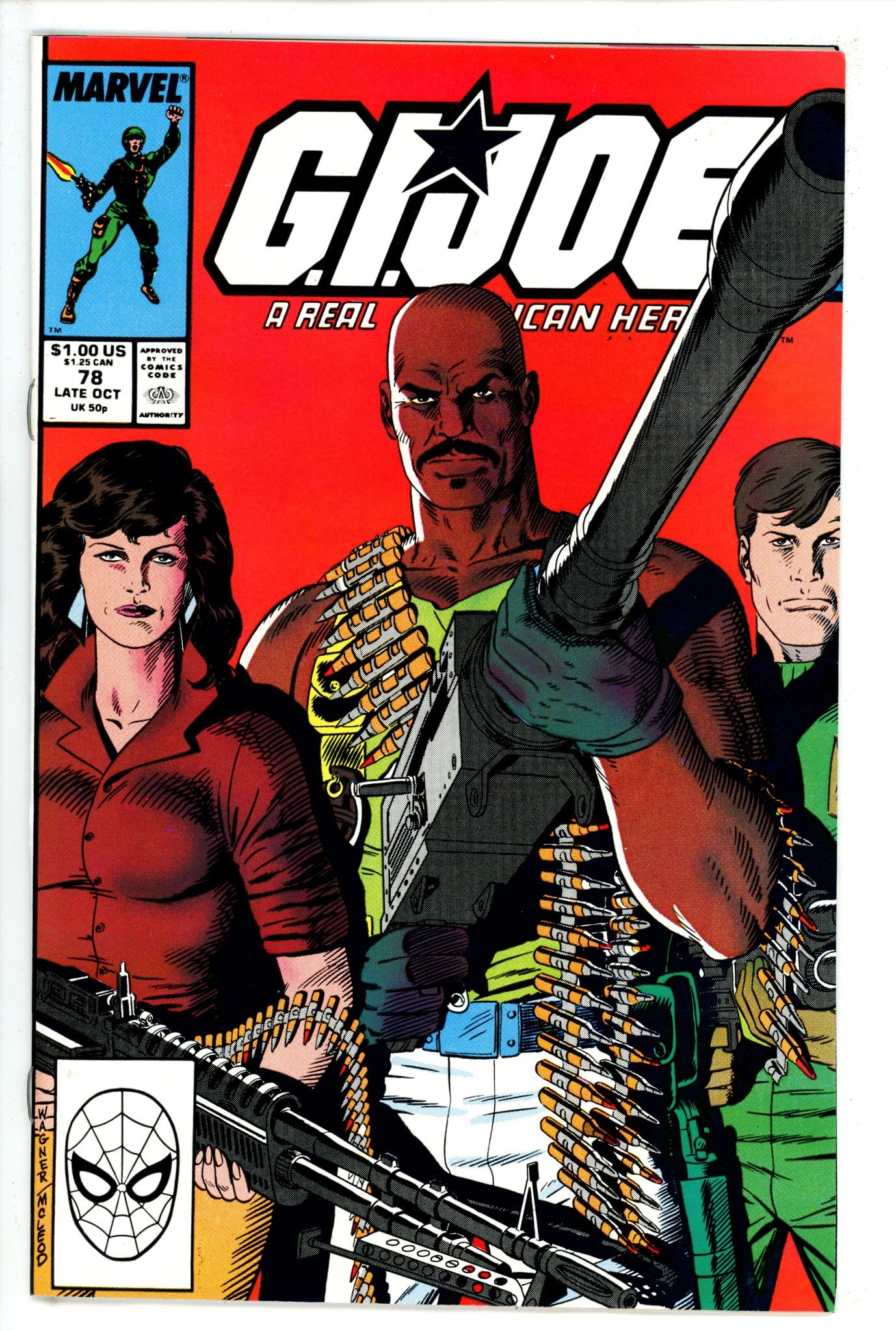 G.I. Joe, A Real American Hero 78 VF/NM (1988)