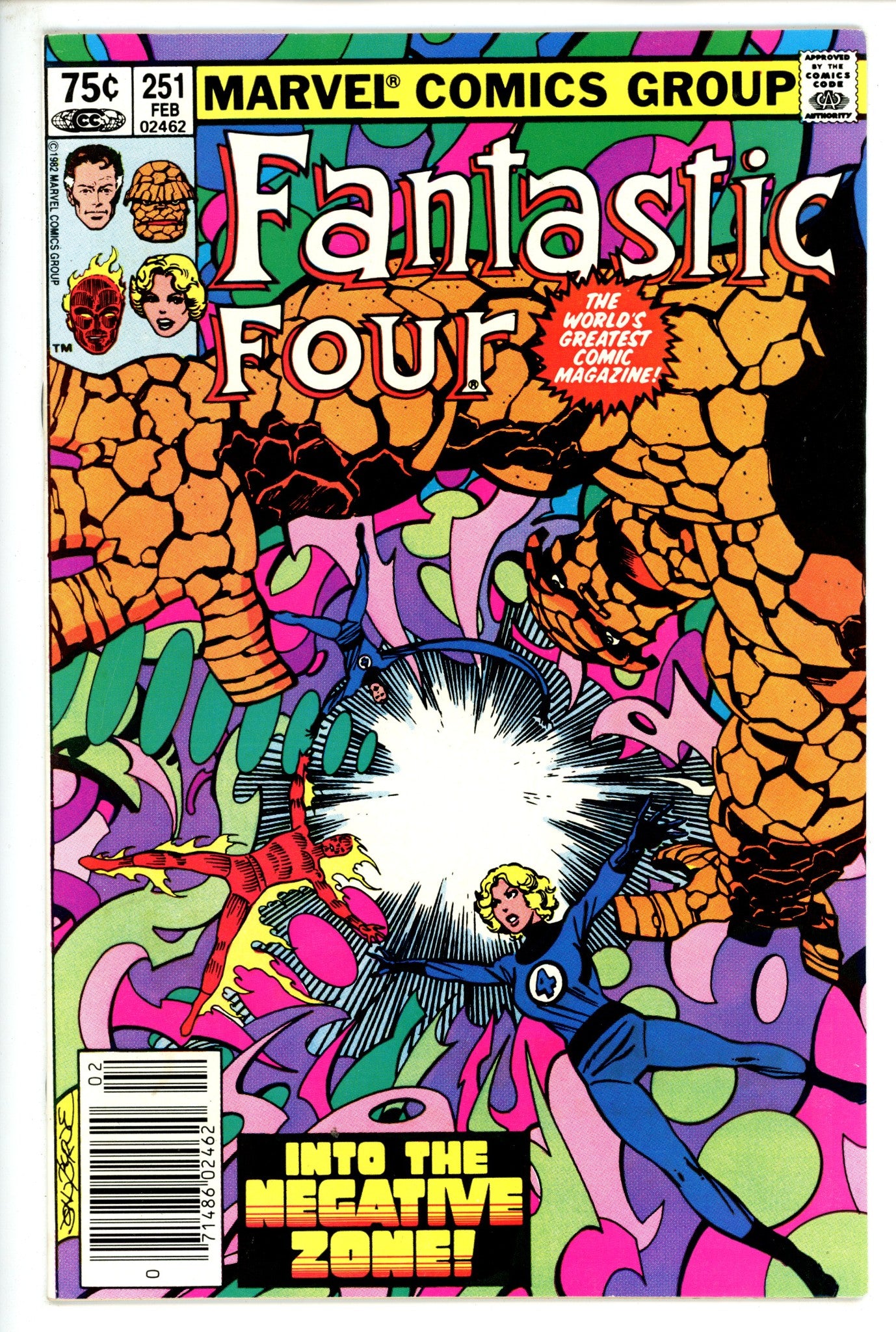 Fantastic Four Vol 1 251 Canadian VF