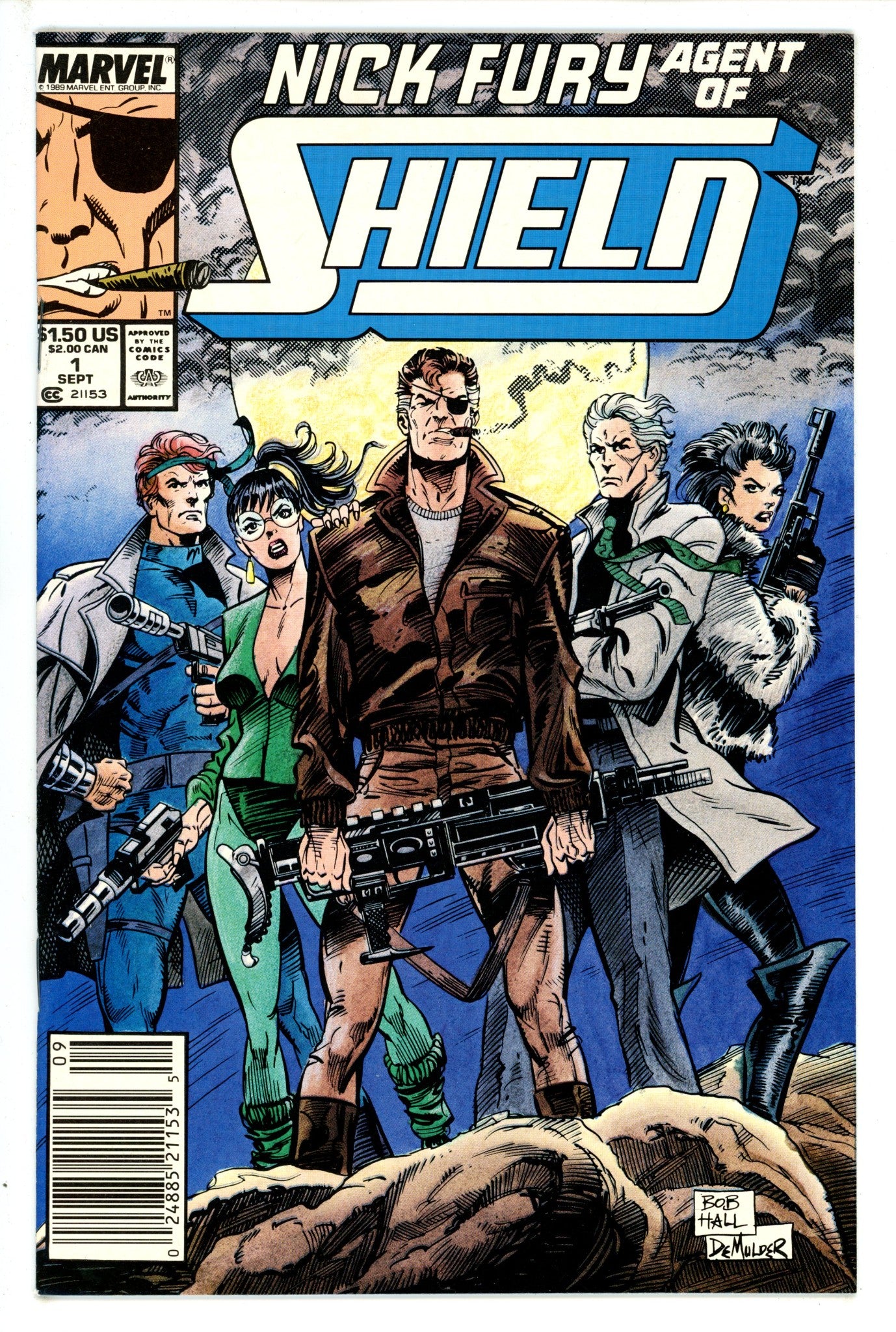 Nick Fury, Agent of S.H.I.E.L.D. Vol 4 1 Newsstand (1989)