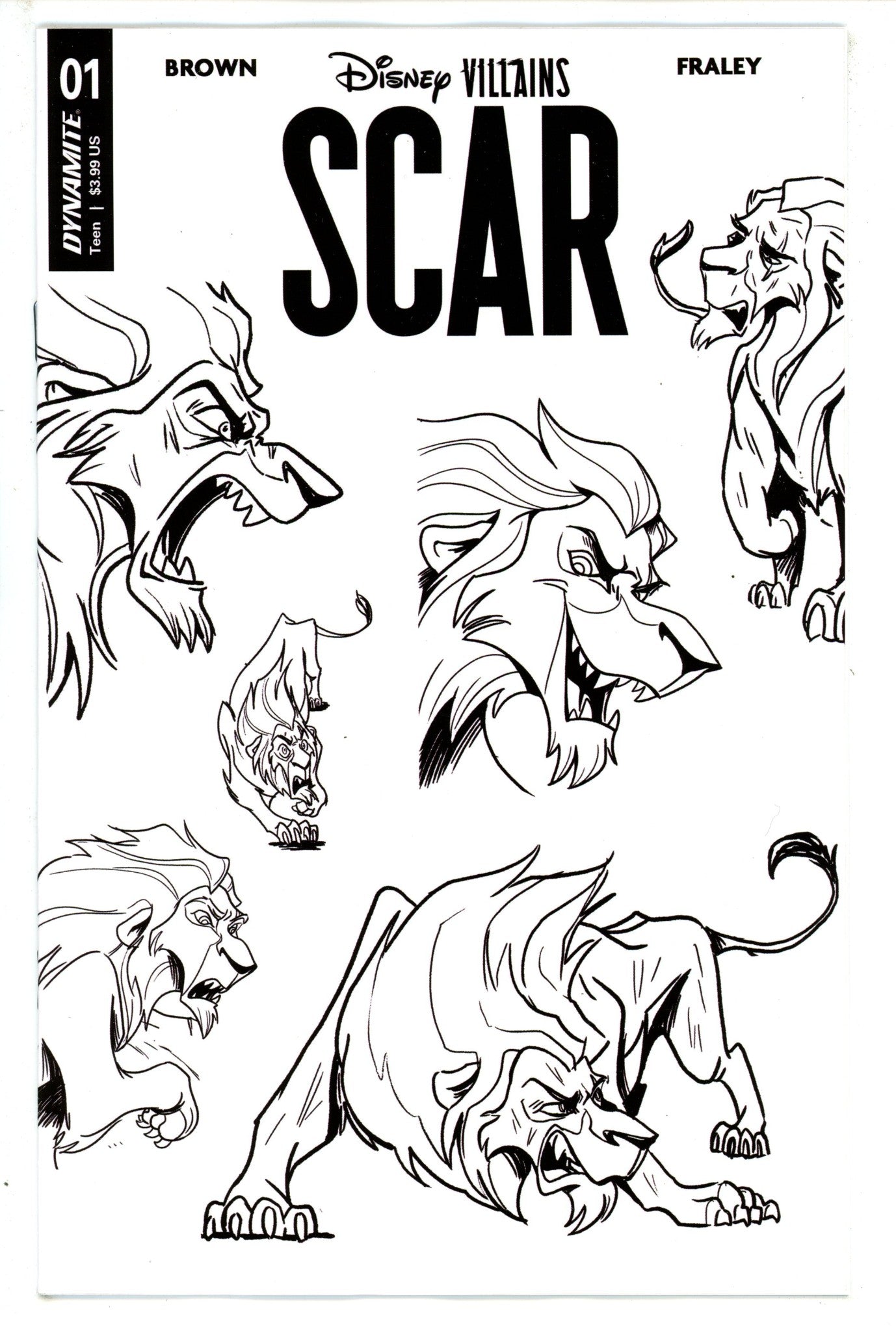 Disney Villains Scar 1 Design Incentive Variant (2023)