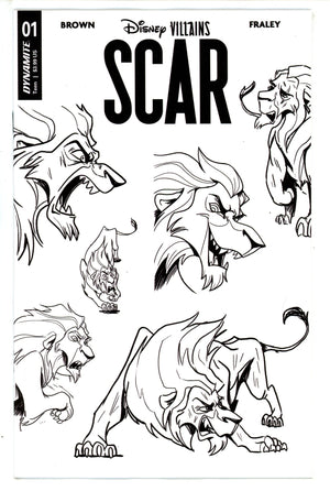 Disney Villains Scar 1 Design Incentive Variant (2023)