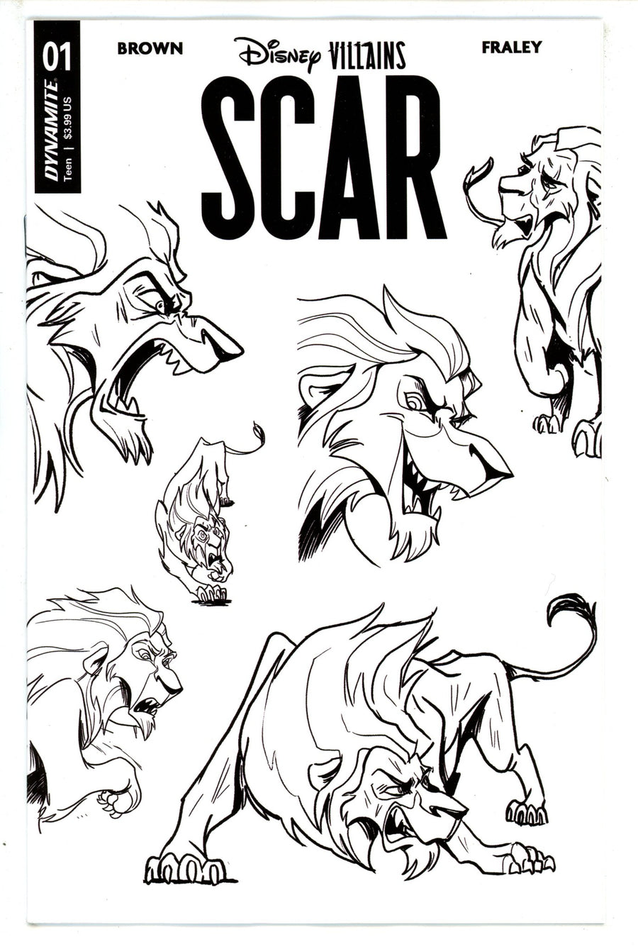 Disney Villains Scar 1 Design Incentive Variant (2023)
