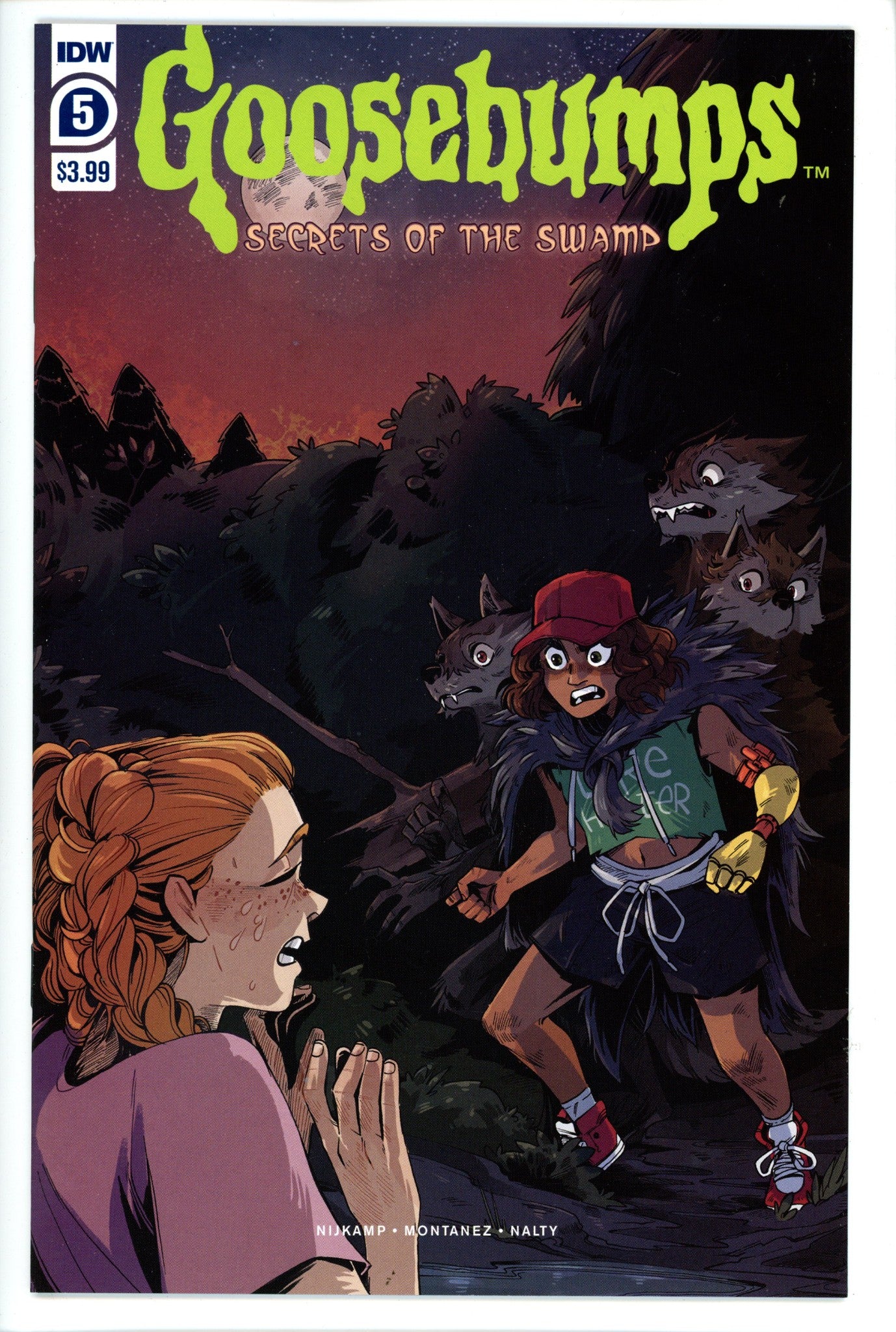 Goosebumps Secrets of the Swamp 5-IDW-CaptCan Comics Inc
