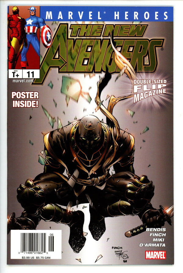 Marvel Heroes Flip Magazine 11 Newsstand VF