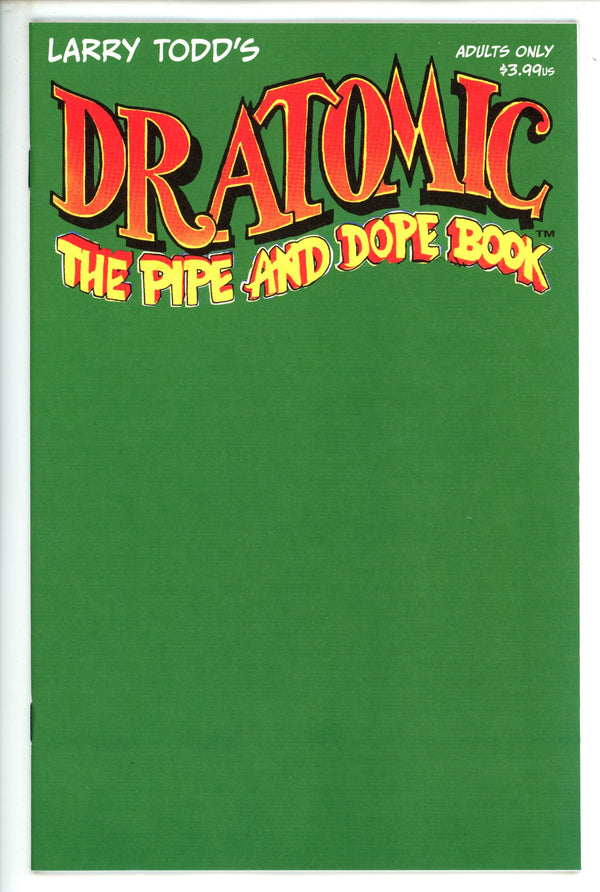 Dr Atomic Pipe & Dope Book 1 Blank Variant (2023)