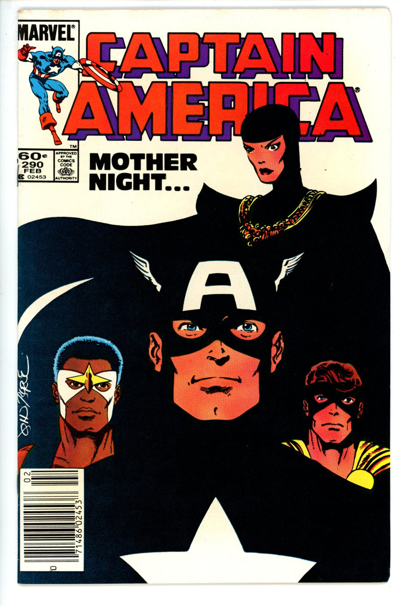 Captain America Vol 1 290 Newsstand F/VF