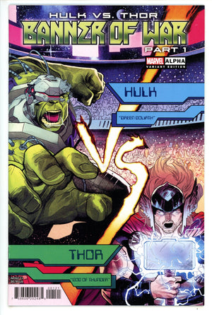 Hulk Vs. Thor: Banner of War Alpha 1 Coccolo Variant NM-