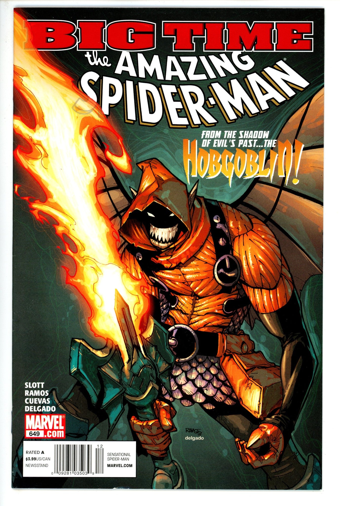 The Amazing Spider-Man Vol 2 649 Newsstand FN-