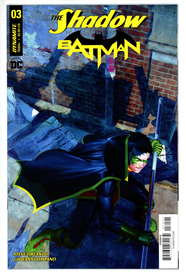 The Shadow / Batman 3 Peterson Variant