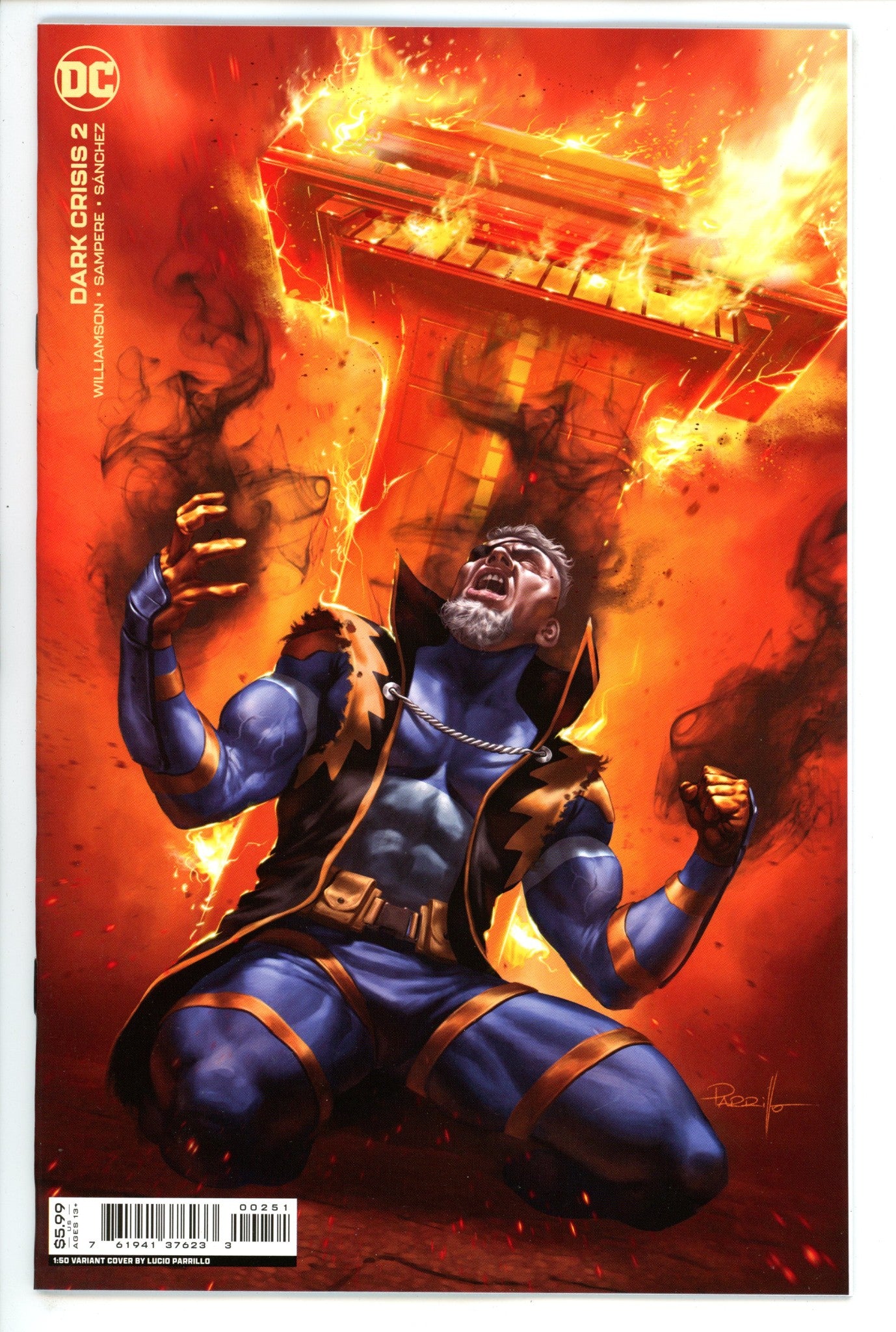 Dark Crisis 2 Parrillo Variant NM
