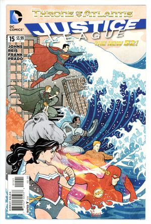 Justice League Vol 1 15 Tucci Variant
