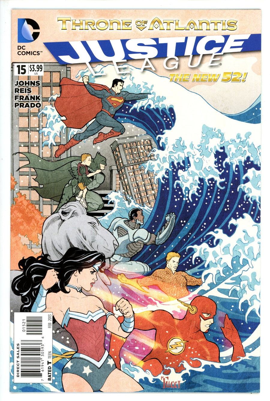 Justice League Vol 1 15 Tucci Variant
