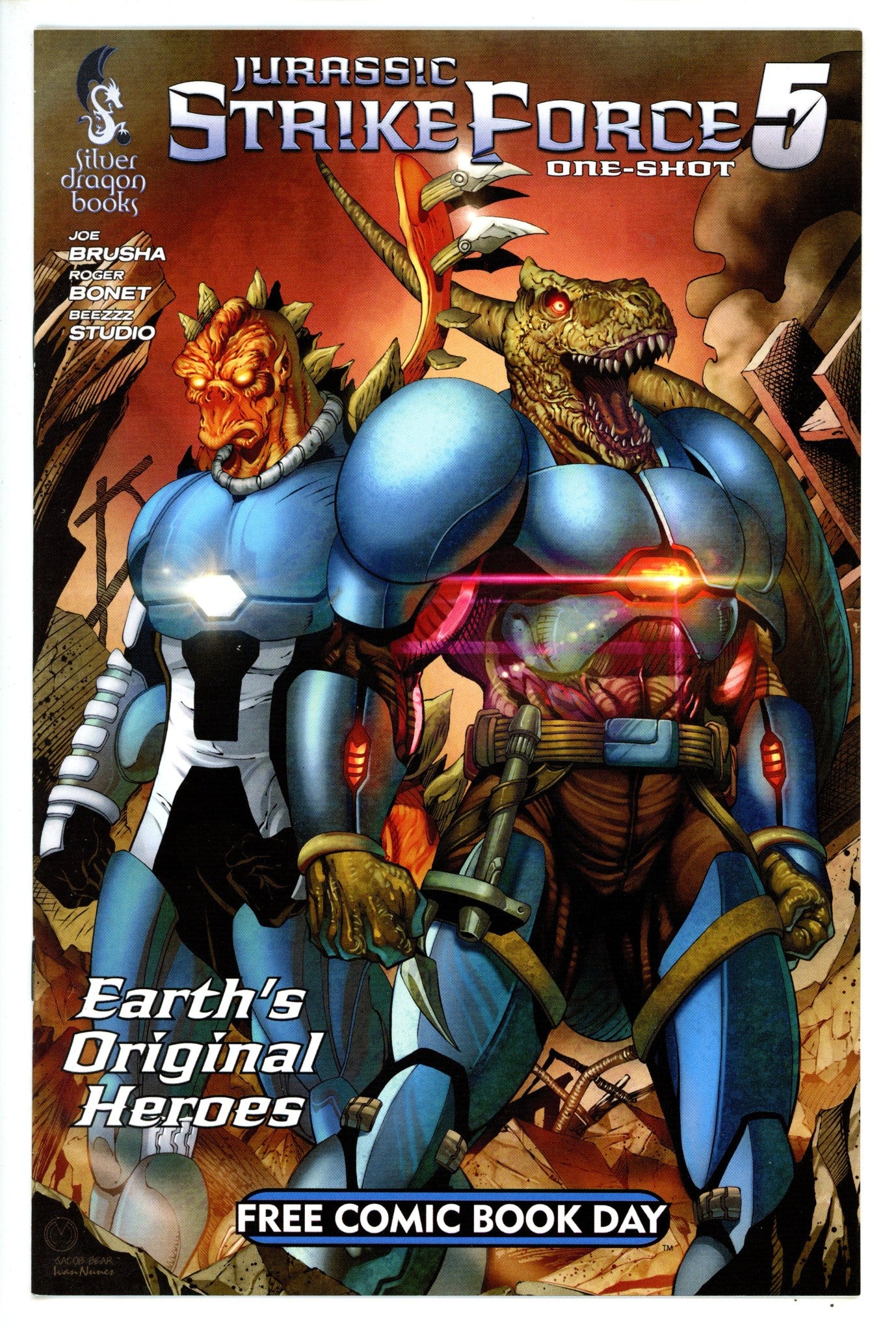 Jurassic Strike Force 5 FCBD 2015 1
