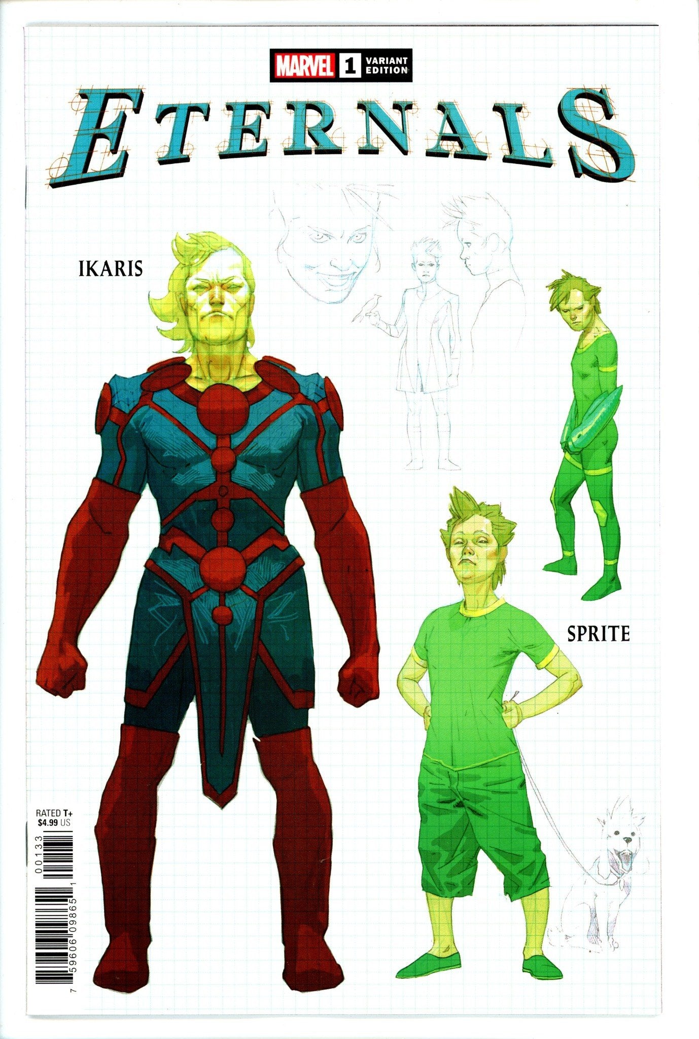 Eternals Vol 5 1 Ribic Variant-Marvel-CaptCan Comics Inc