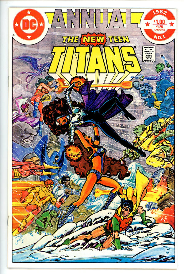The New Teen Titans Annual Vol 1 1