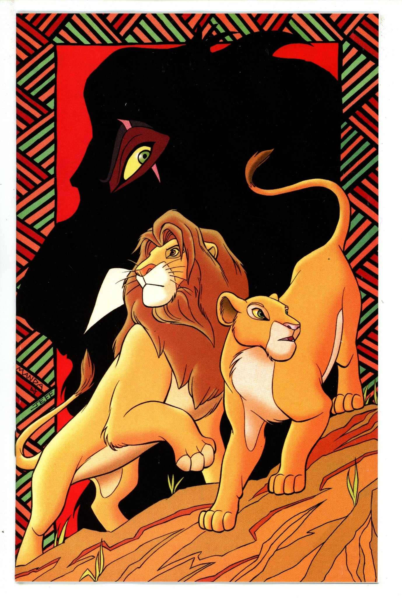 Disney Villains Scar 1 Conner Modern Icon Incentive Variant (2023)