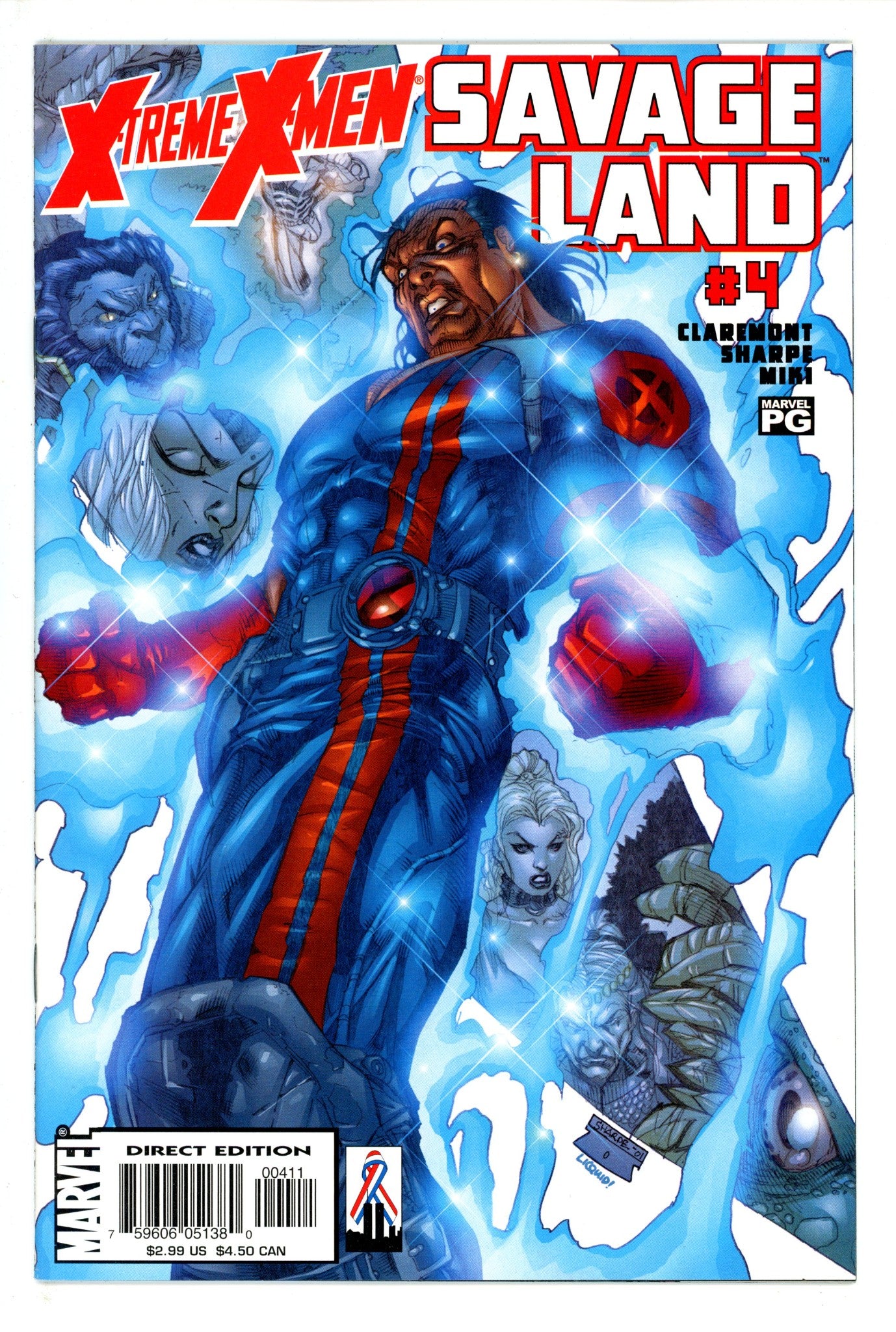 X-Treme X-Men: Savage Land 4 (2001)