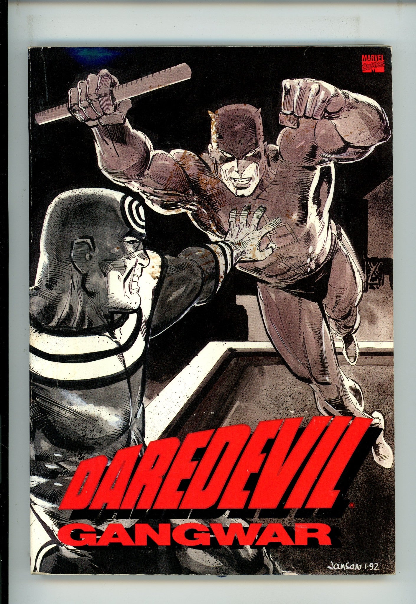 Daredevil Gangwar TPB Water Damage