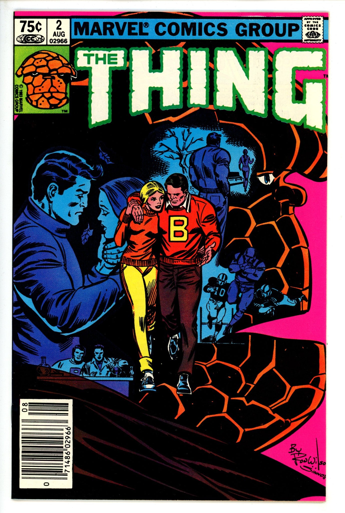 The Thing Vol 1 2 Canadian NM-