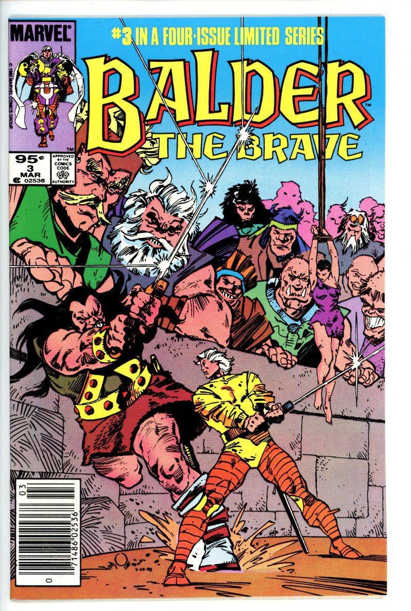 Balder the Brave 3 Canadian NM