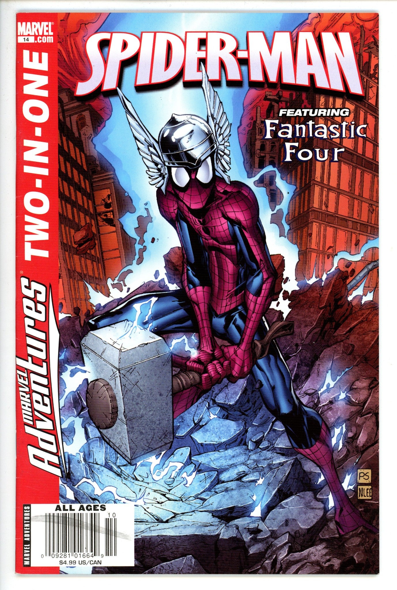 Marvel Adventures Two-In-One 14 Newsstand FN-