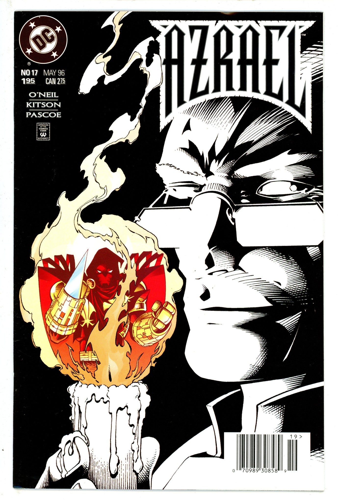 Azrael Vol 1 17 Newsstand (1996)