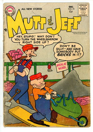 Mutt & Jeff 91 GD+ (1956)