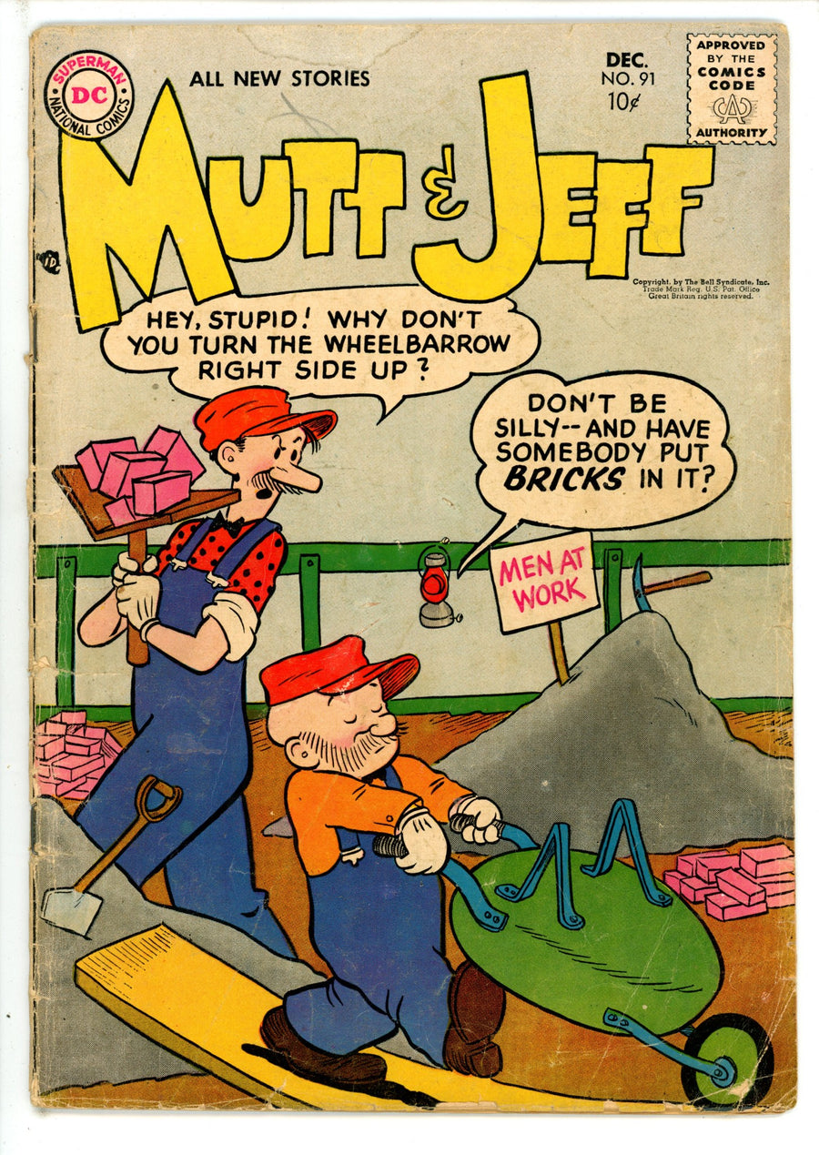 Mutt & Jeff 91 GD+ (1956)
