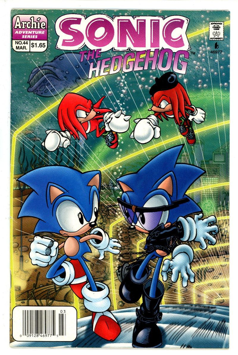 Sonic the Hedgehog Vol 2 44 Canadian VG/FN
