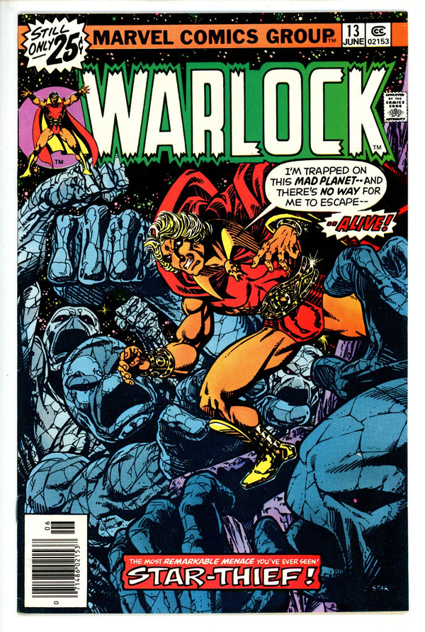 Warlock Vol 1 13 VF-