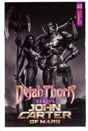 Dejah Thoris vs John Carter of Mars 3 Parrillo Variant