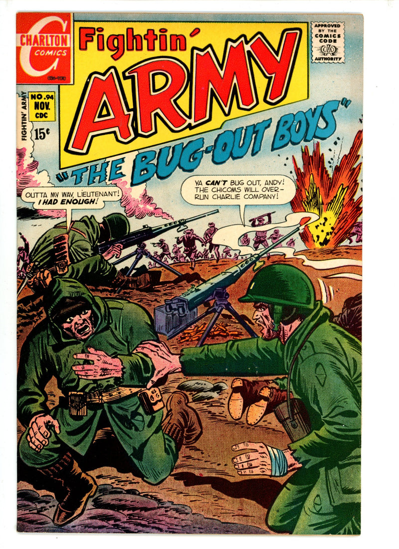 Fightin' Army 94 FN/VF (1970)