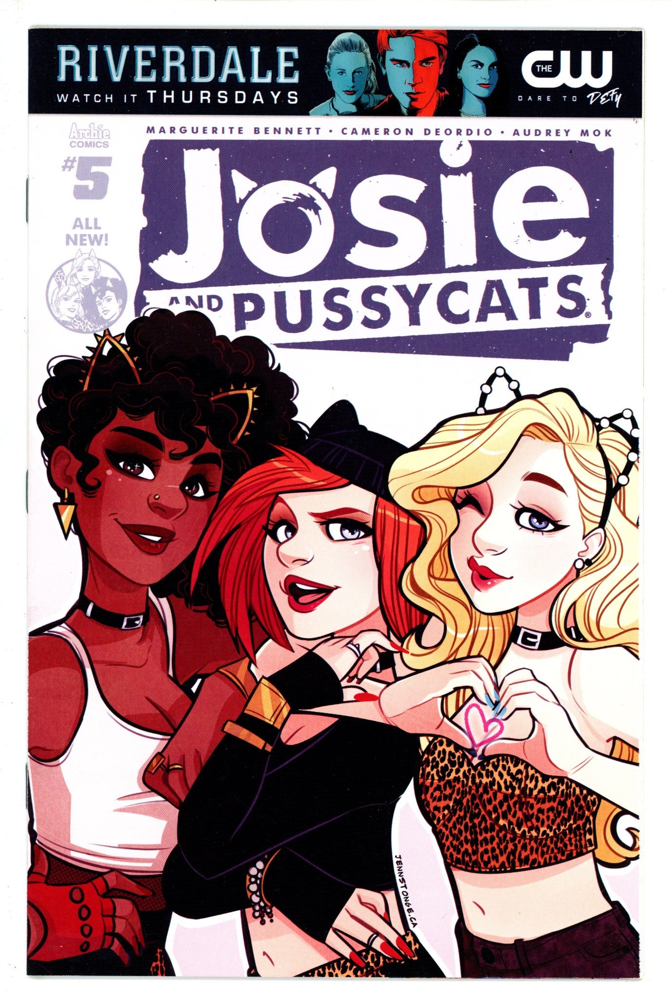 Josie and the Pussycats 5 Onge Variant (2017)