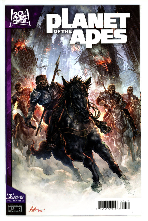 Planet of the Apes Vol 2 3 Quah Incentive Variant NM- (2023)