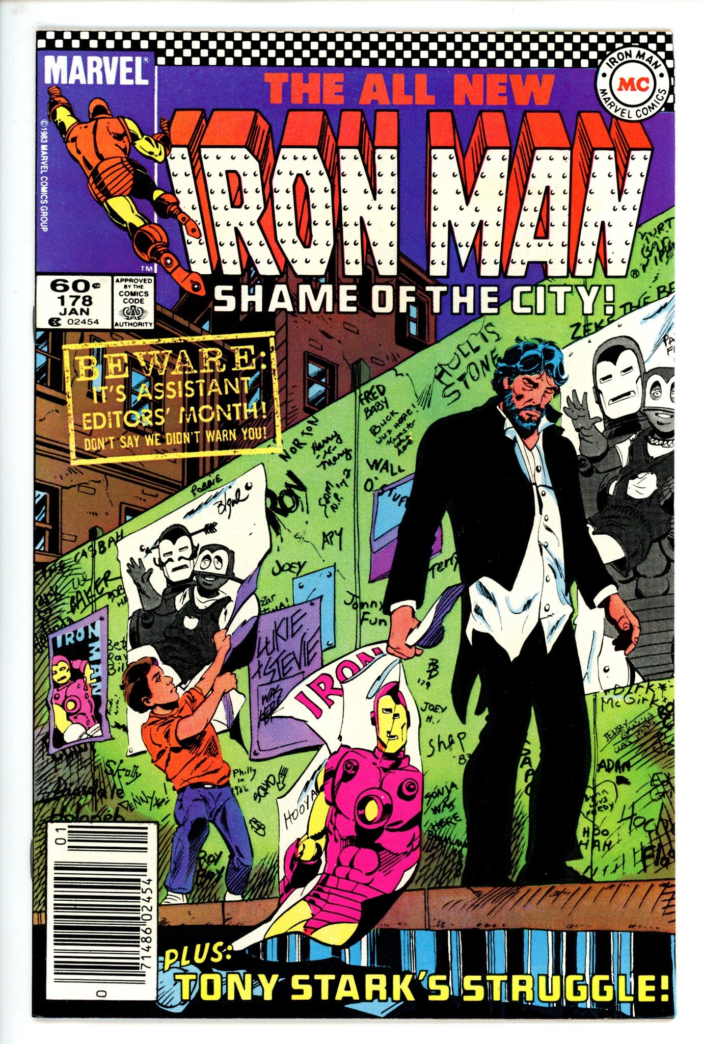 Iron Man Vol 1 178 Newsstand