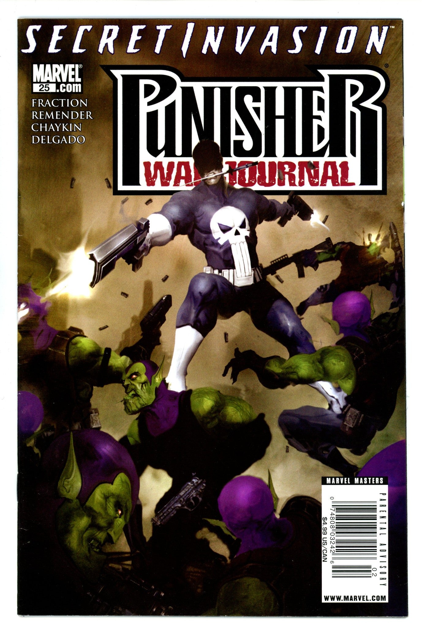 Punisher War Journal Vol 2 25 Newsstand VF