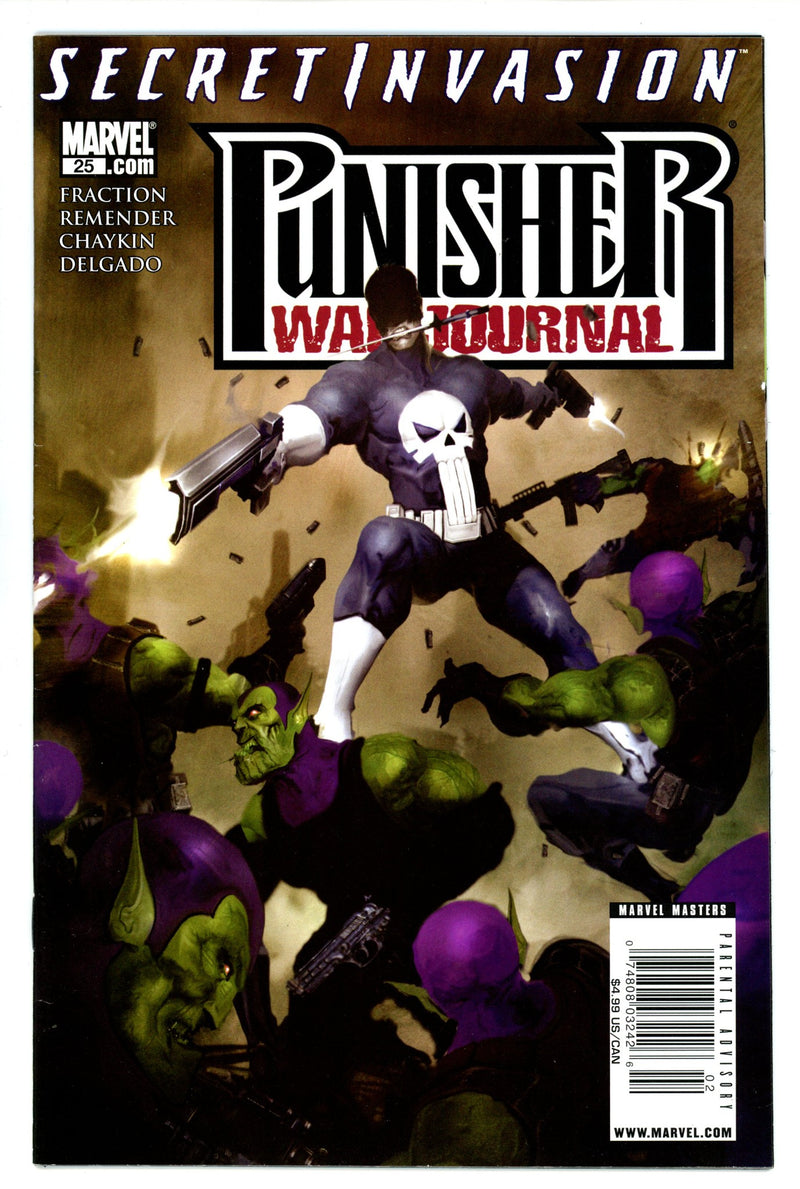 Punisher War Journal Vol 2 25 Newsstand VF