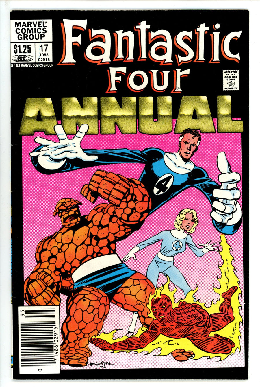 Fantastic Four Annual Vol 1 17 Canadian Variant VF (1983)