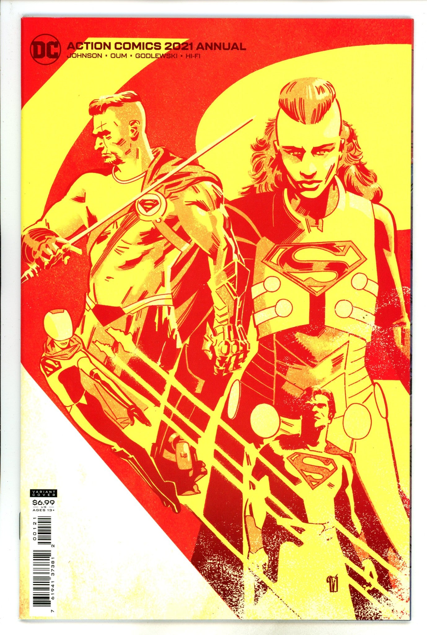 Action Comics 2021 Annual 1 De Landro Variant