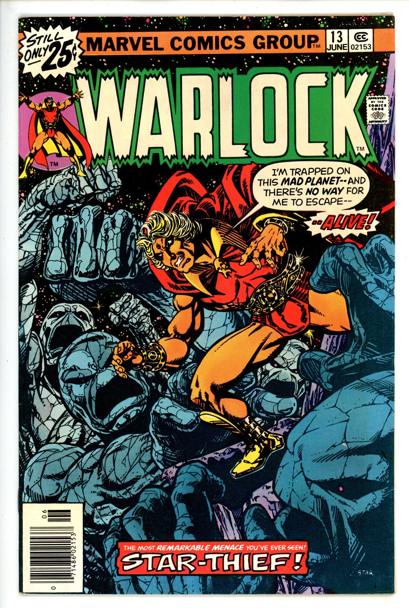 Warlock Vol 1 13 VF