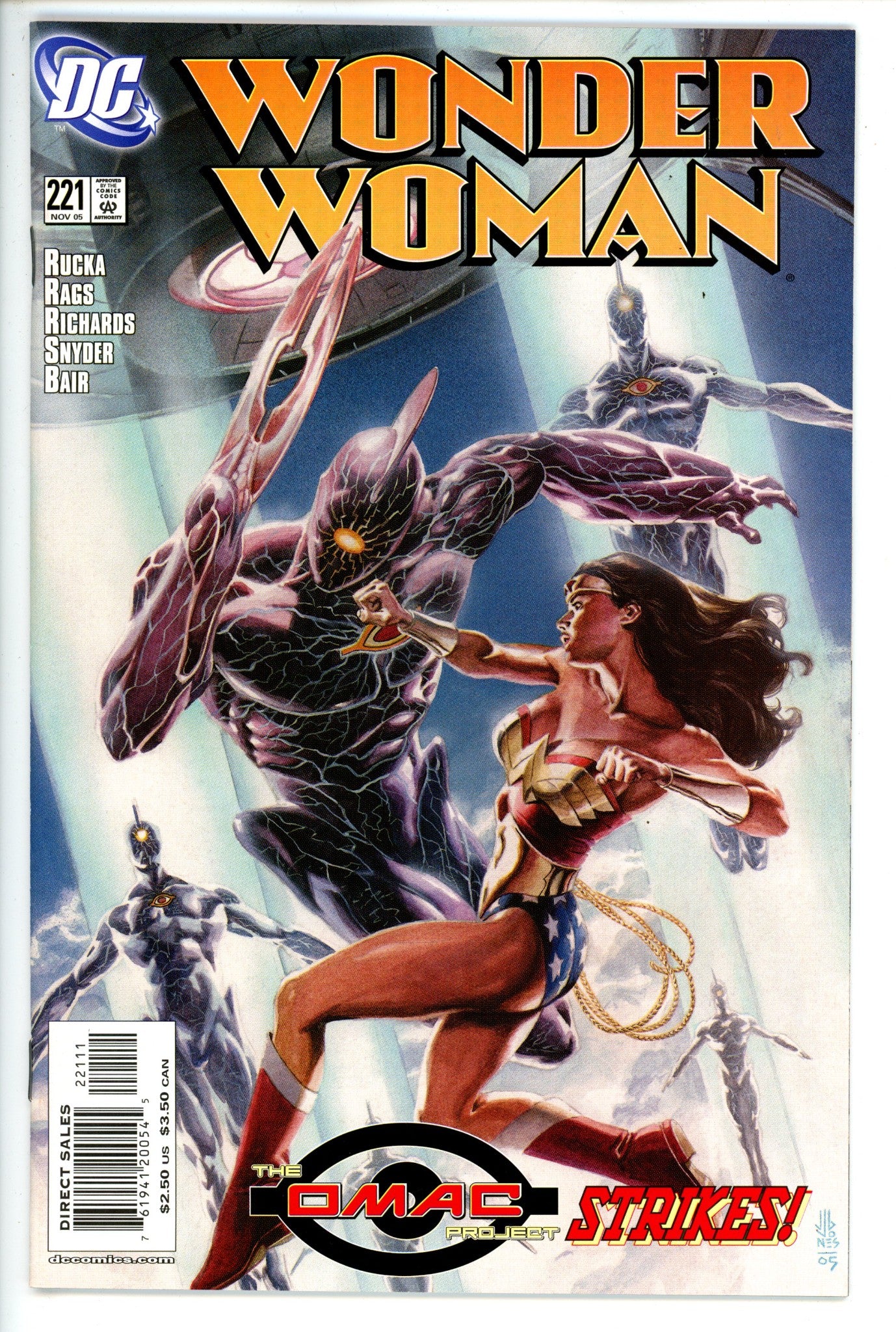 Wonder Woman Vol 2 221
