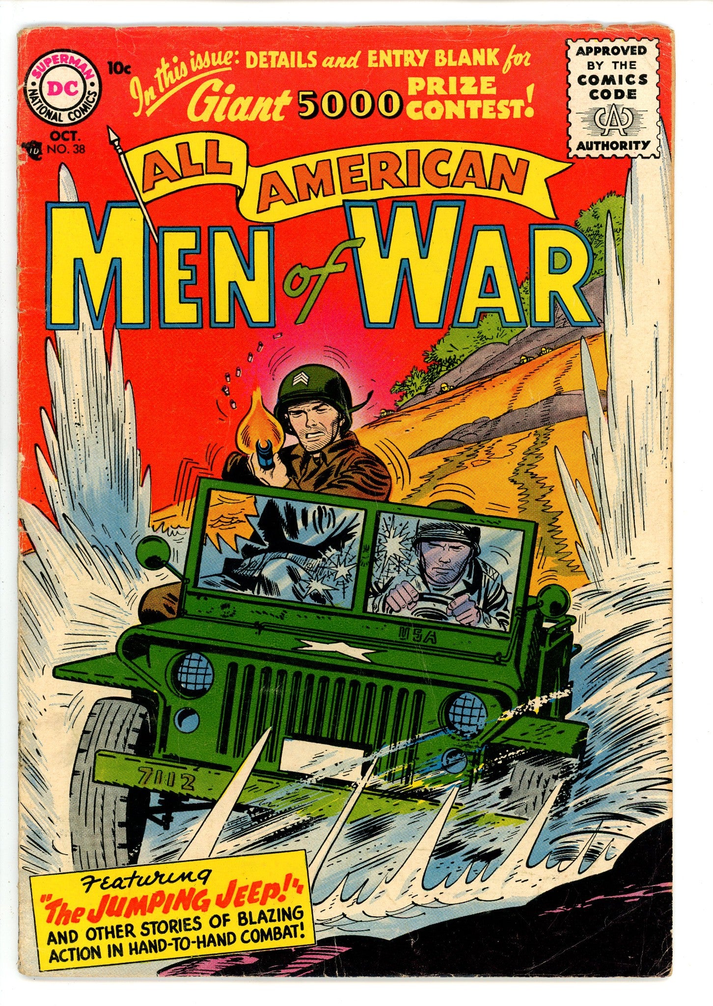 All-American Men of War 38 VG