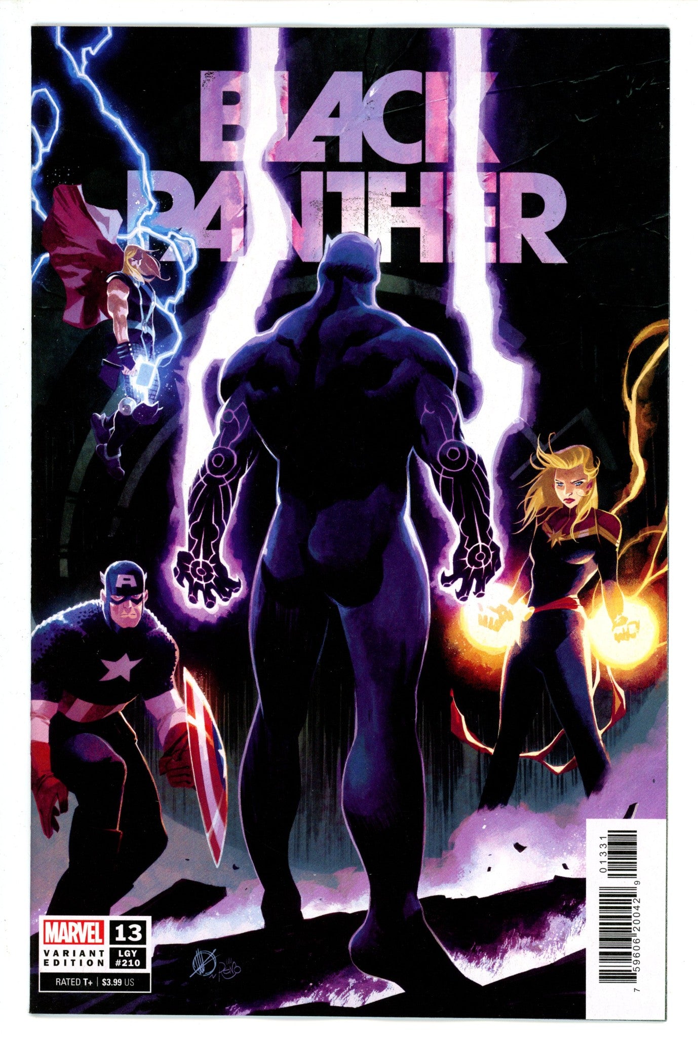 Black Panther Vol 8 13 Scalera Incentive Variant NM (2023)