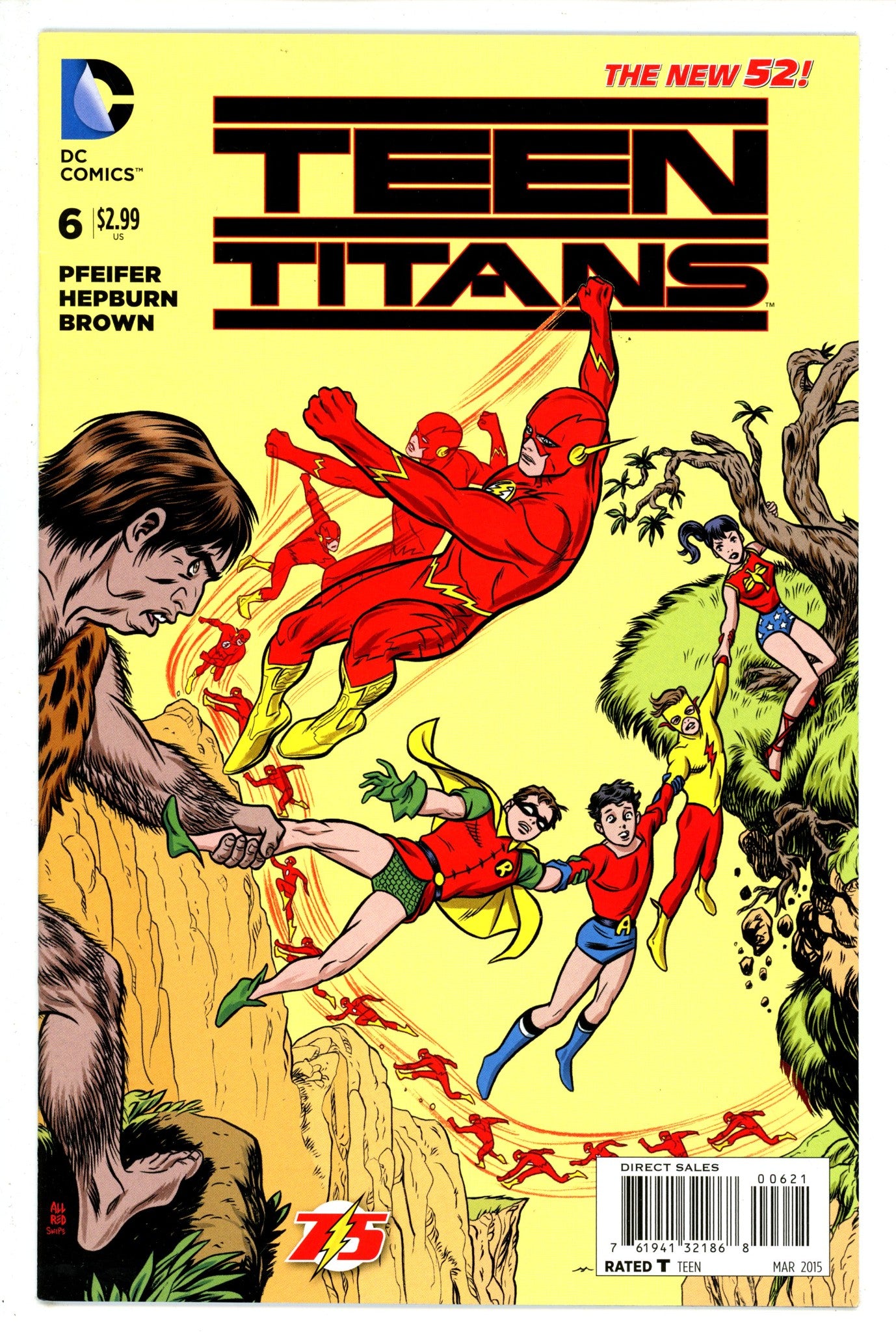 Teen Titans Vol 5 6 Allred Flash Variant (2015)