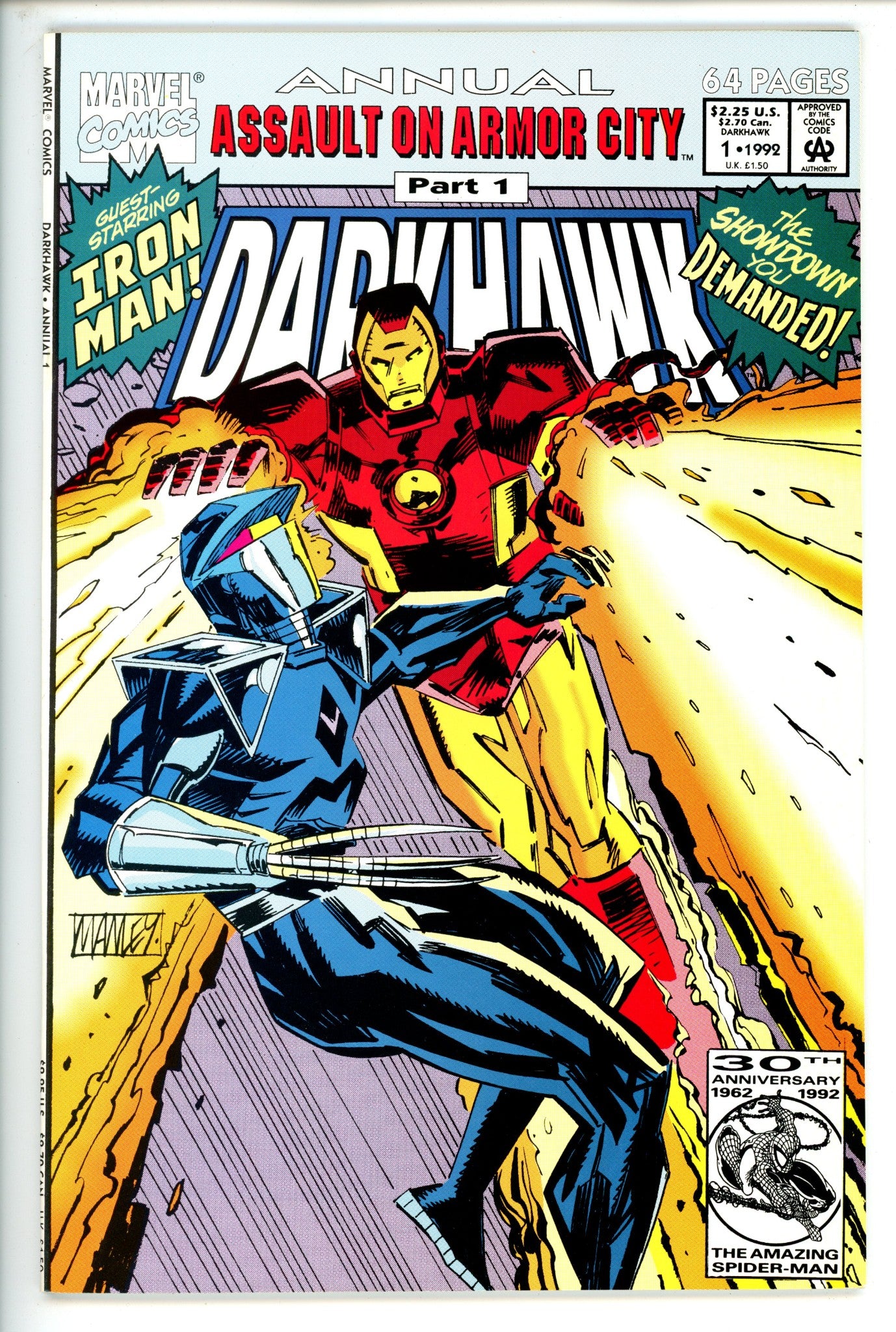Darkhawk Annual Vol 1 1