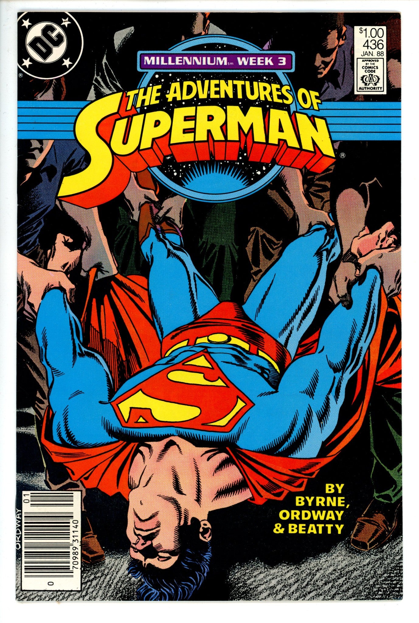 Adventures of Superman 436 Canadian VF