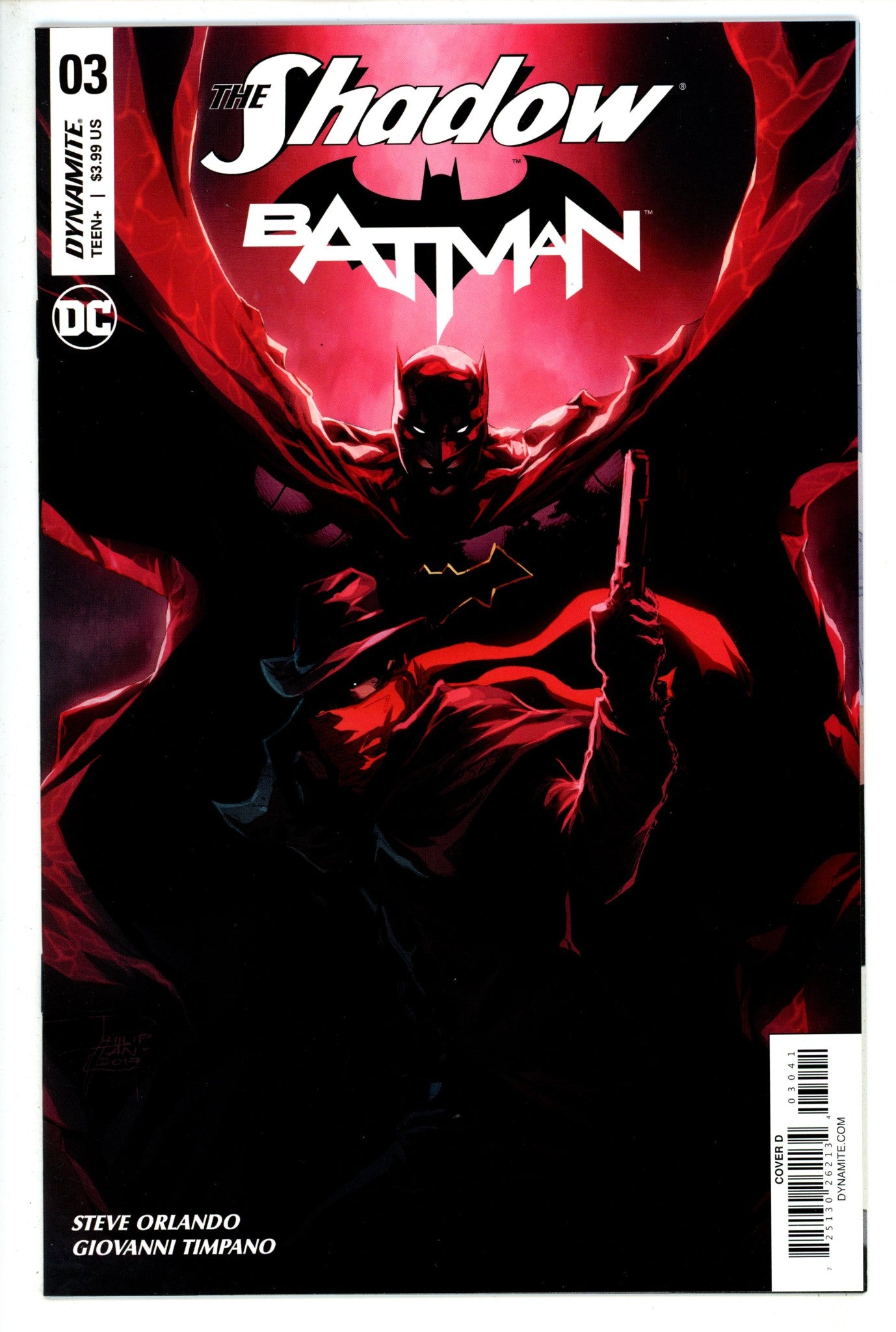 The Shadow / Batman 3 Tan Variant